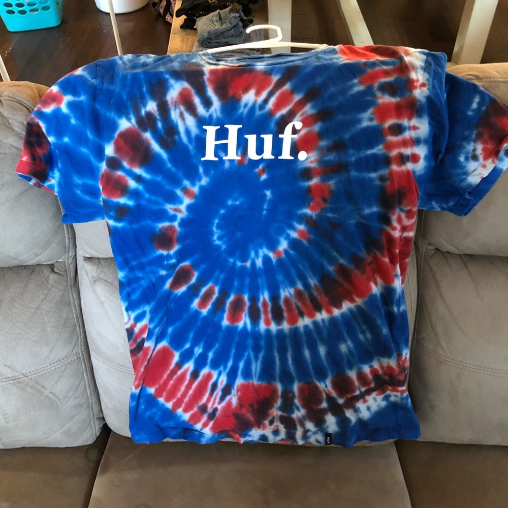 Tie dye Huf t-shirt